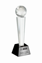CR 11 | Trofeu din Cristal Personalizabil - TrophyShop