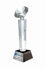 CR 03 | Trofeu din Cristal Personalizabil - TrophyShop