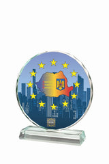 CR 08 | Trofeu din Cristal Personalizabil - TrophyShop