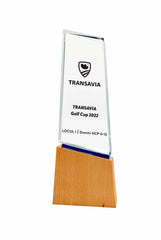 CR 13 | Trofeu din Cristal Personalizabil - TrophyShop