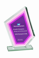 GSW 016 | Trofeu din Sticlă Personalizabil - TrophyShop