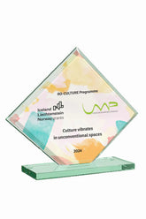 GSW 021 | Trofeu din Sticlă Personalizabil - TrophyShop