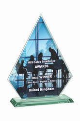 GSW 025 | Trofeu din Sticlă Personalizabil - TrophyShop