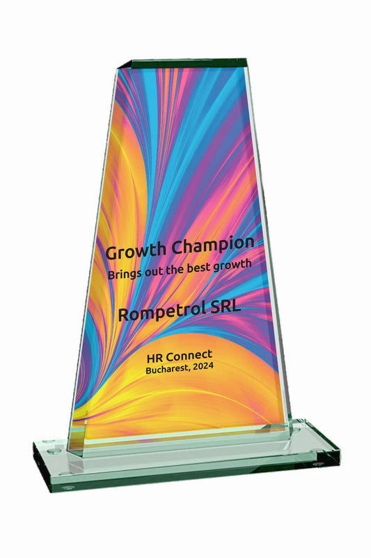 Trofee Personalizate din Sticla