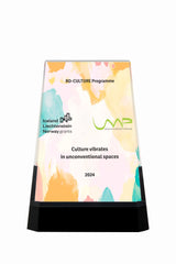 CR 22 | Trofeu din Cristal Personalizabil - TrophyShop