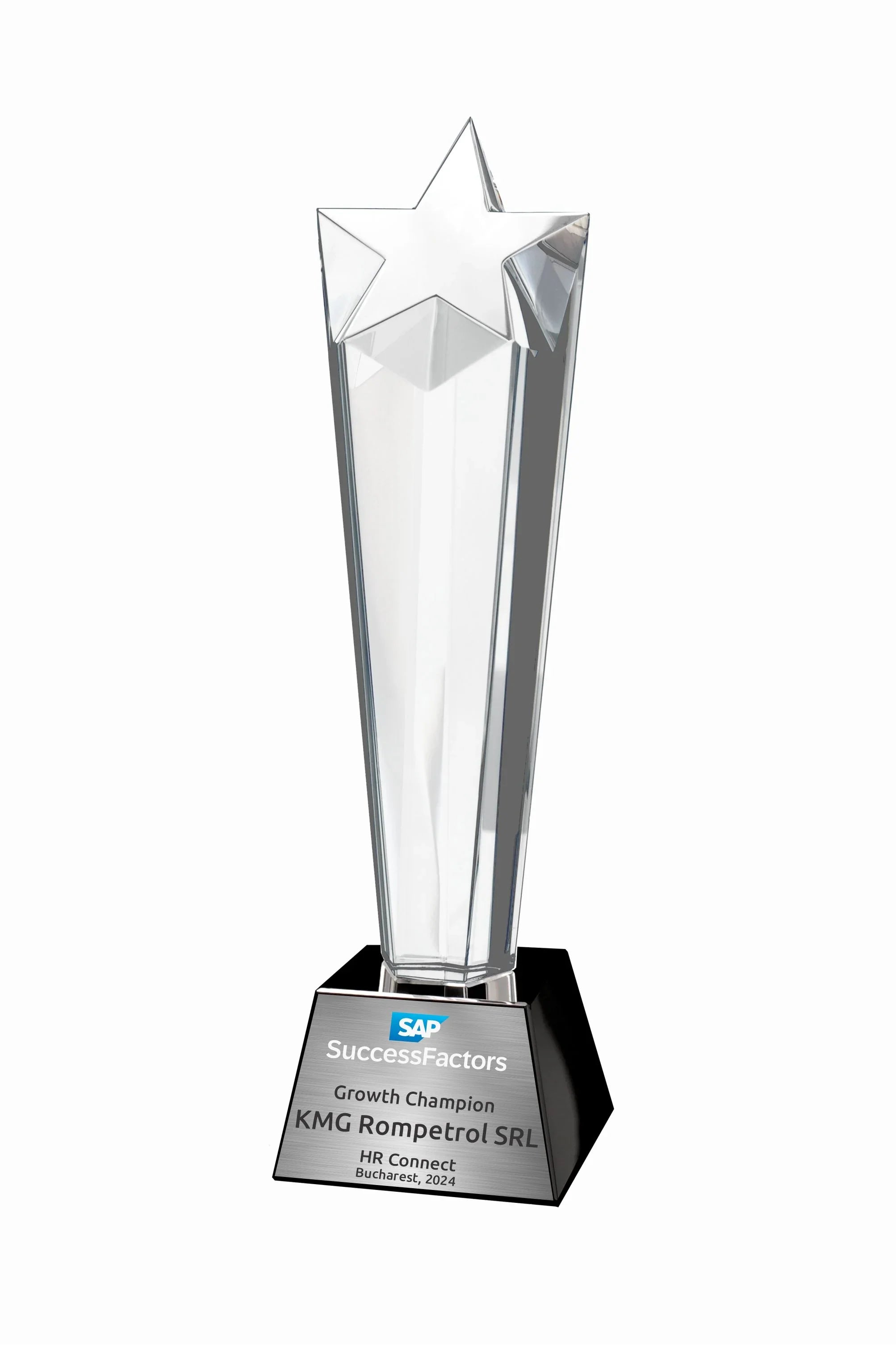 CR 04 | Trofeu din Cristal Personalizabil - TrophyShop