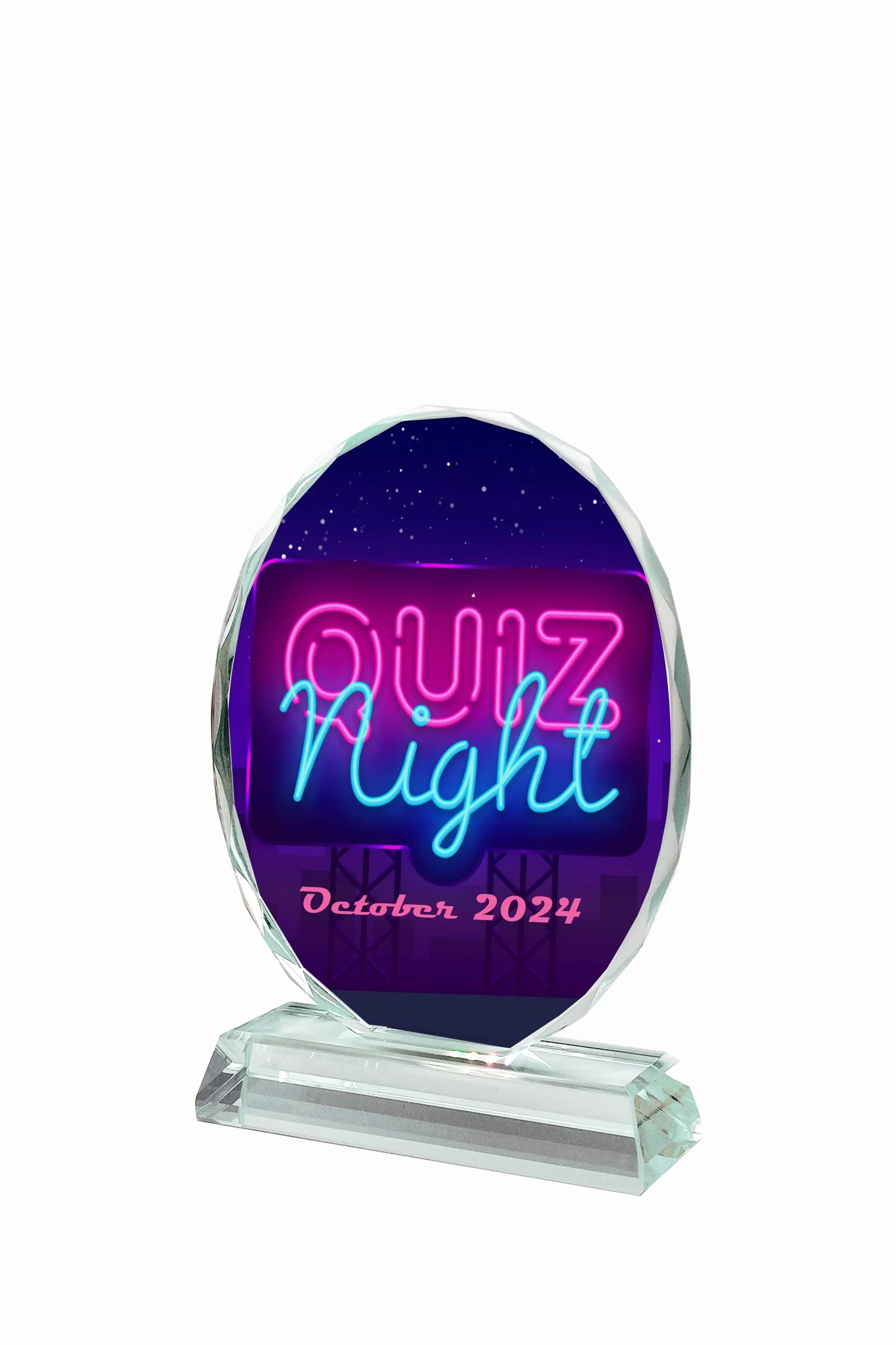 CR 05 | Trofeu din Cristal Personalizabil - TrophyShop