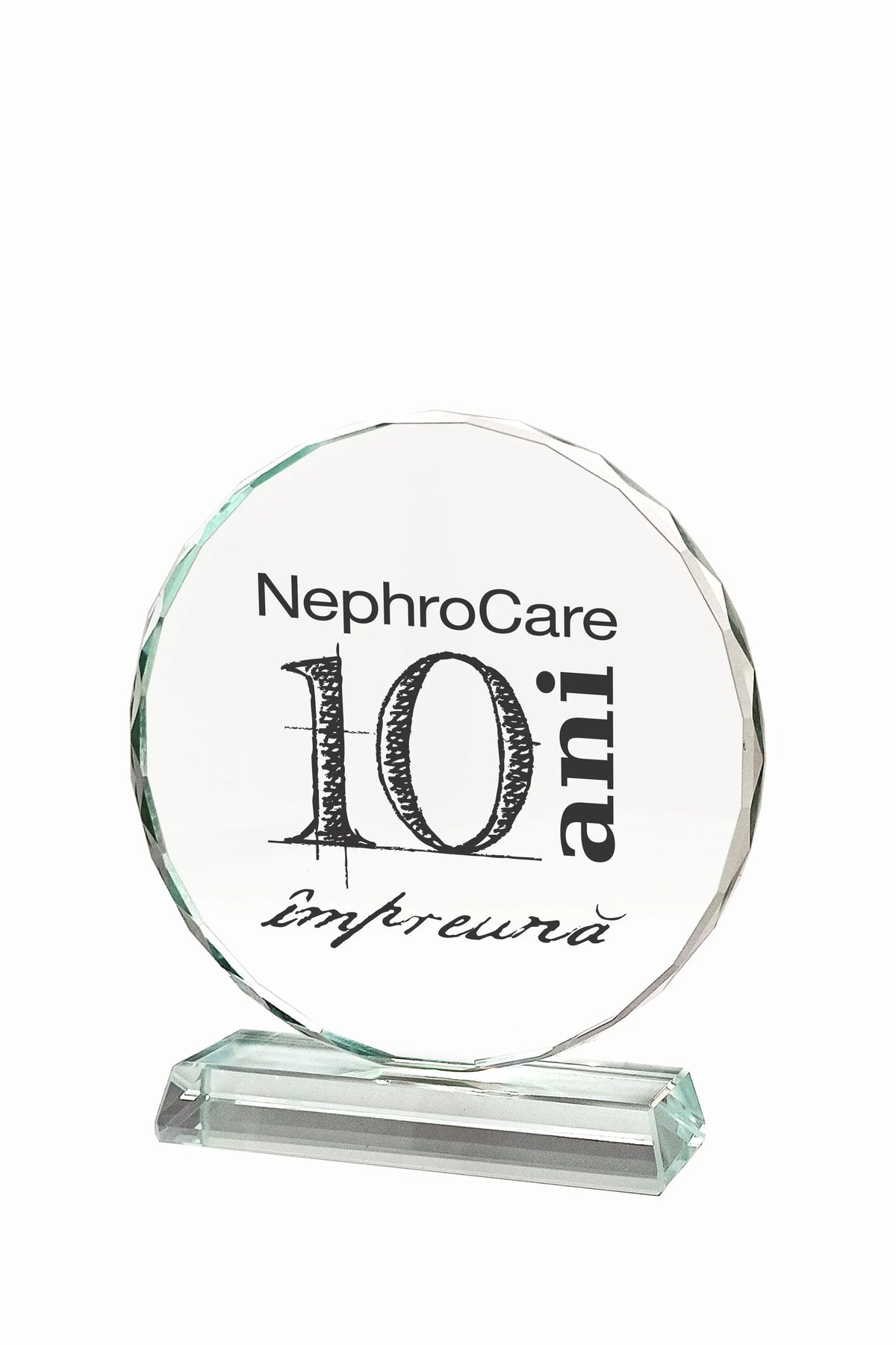 CR 08 | Trofeu din Cristal Personalizabil - TrophyShop