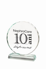 CR 08 | Trofeu din Cristal Personalizabil - TrophyShop