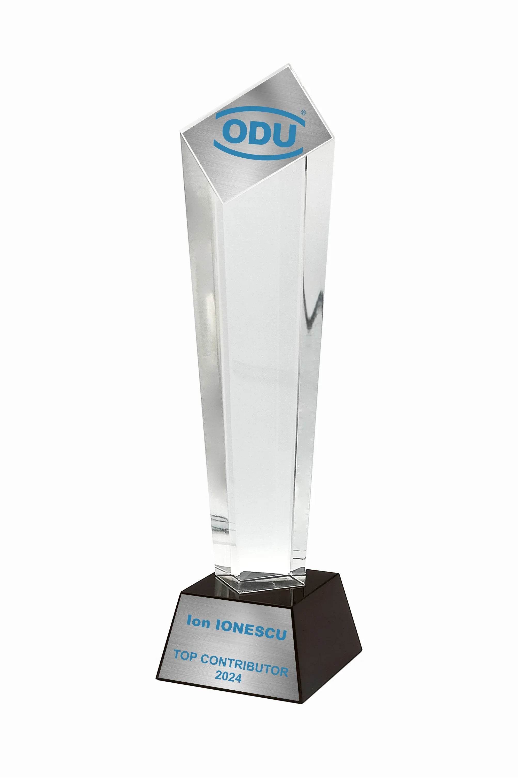 CR 09 | Trofeu din Cristal Personalizabil - TrophyShop