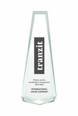 CR 17 | Trofeu din Cristal Personalizabil - TrophyShop