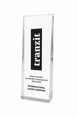 CR 20 | Trofeu din Cristal Personalizabil - TrophyShop