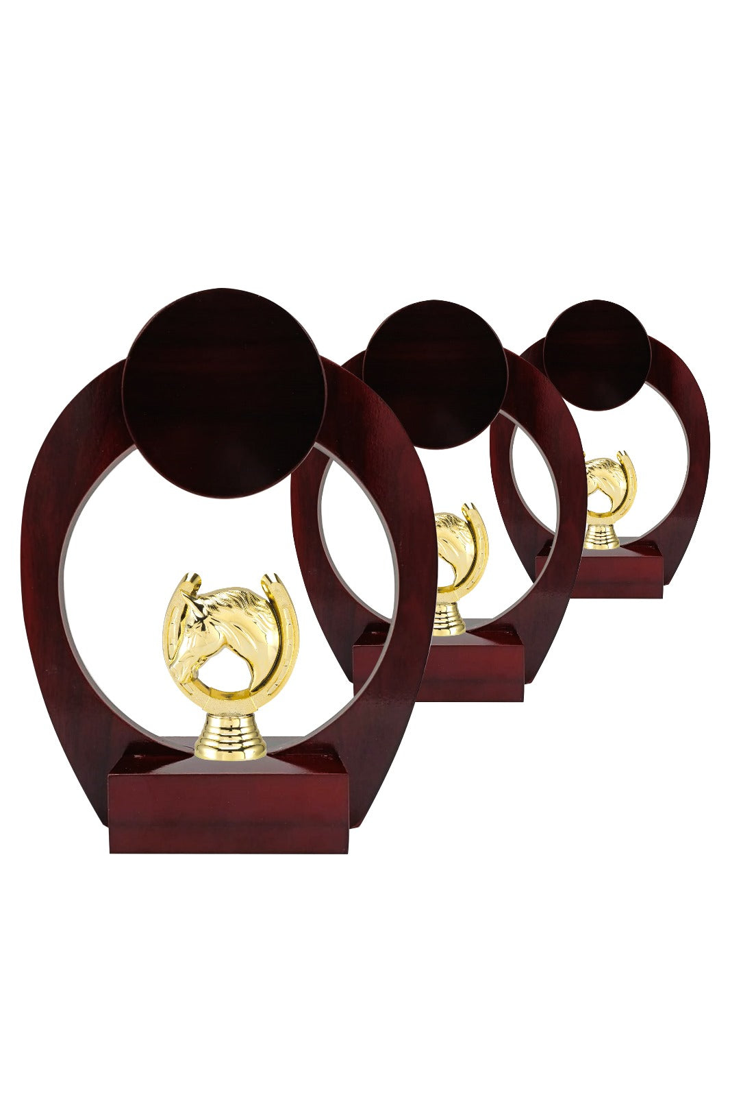 CTS 380 | SET de 3 Trofee de Lemn