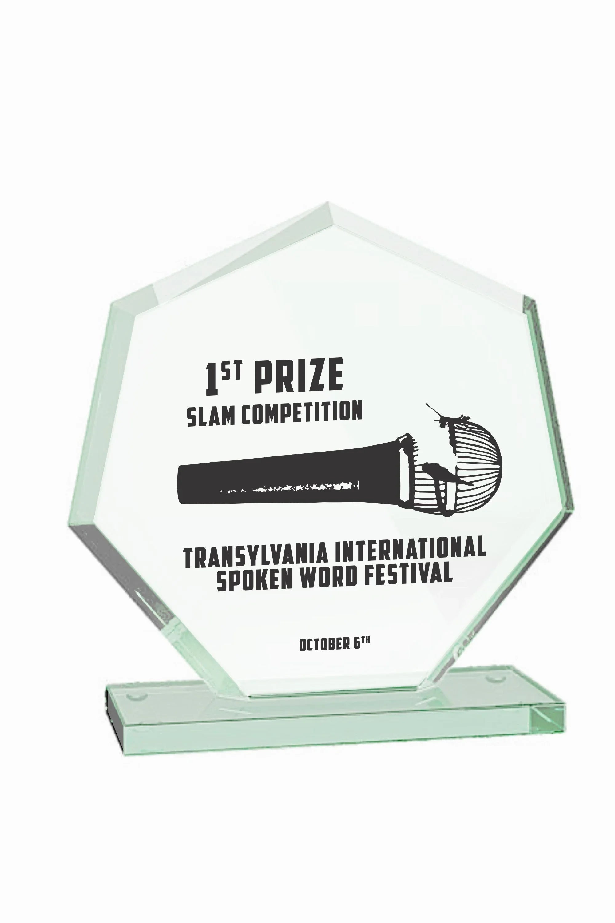 GSW 023 | Trofeu din Sticlă Personalizabil - TrophyShop